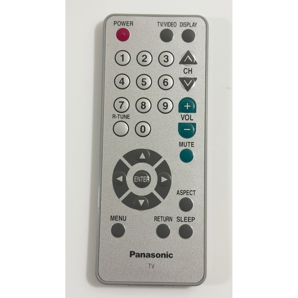 Panasonic‎ TV Remote Control N2QAFC000006 Silver Replacement Controller